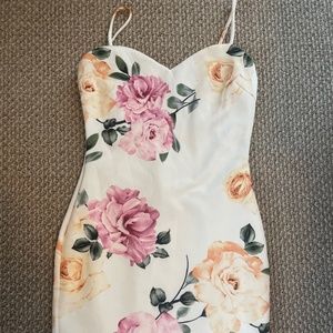 Floral Ivory Dress